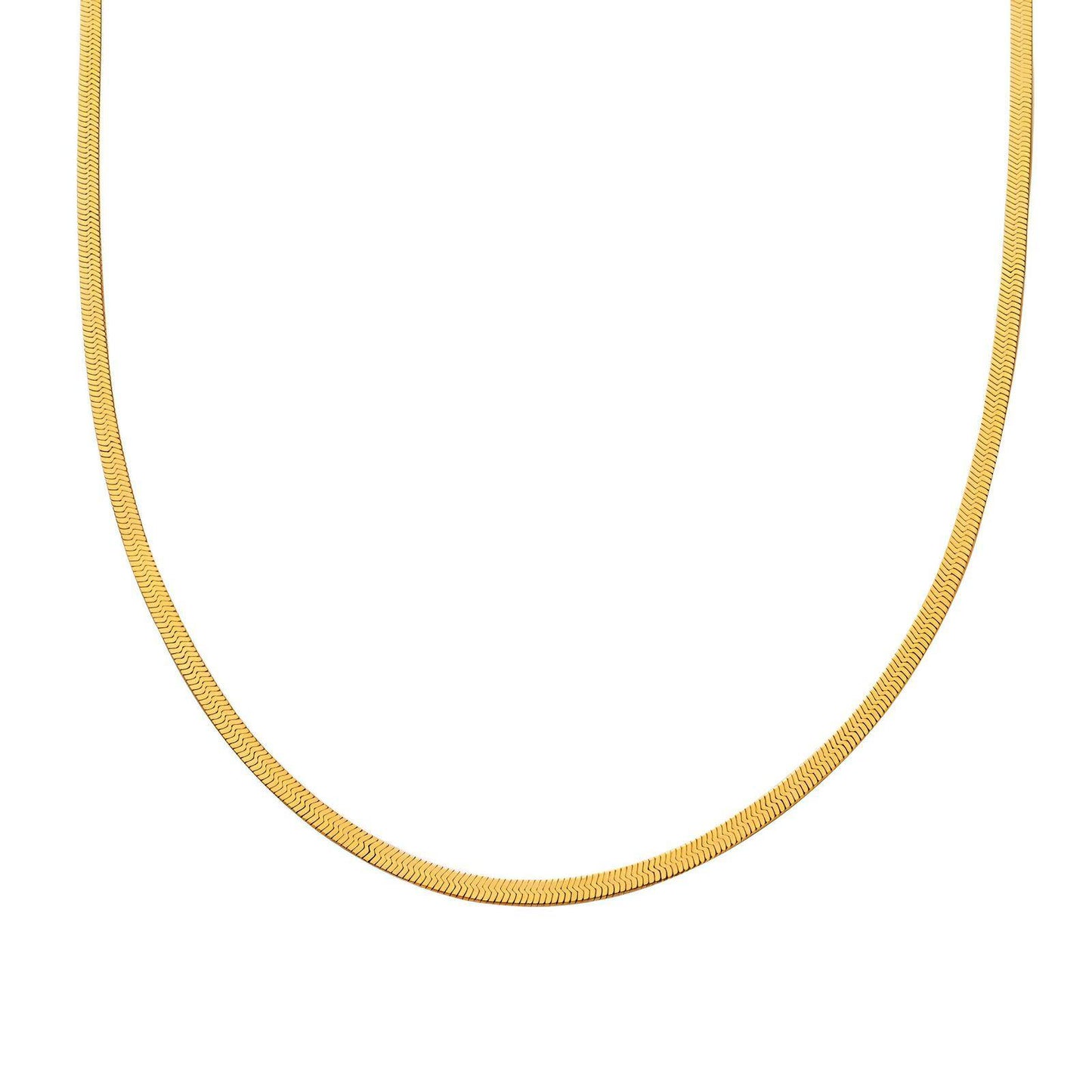 18K gold plated Stainless steel necklace, Intensity - The Best Accessory