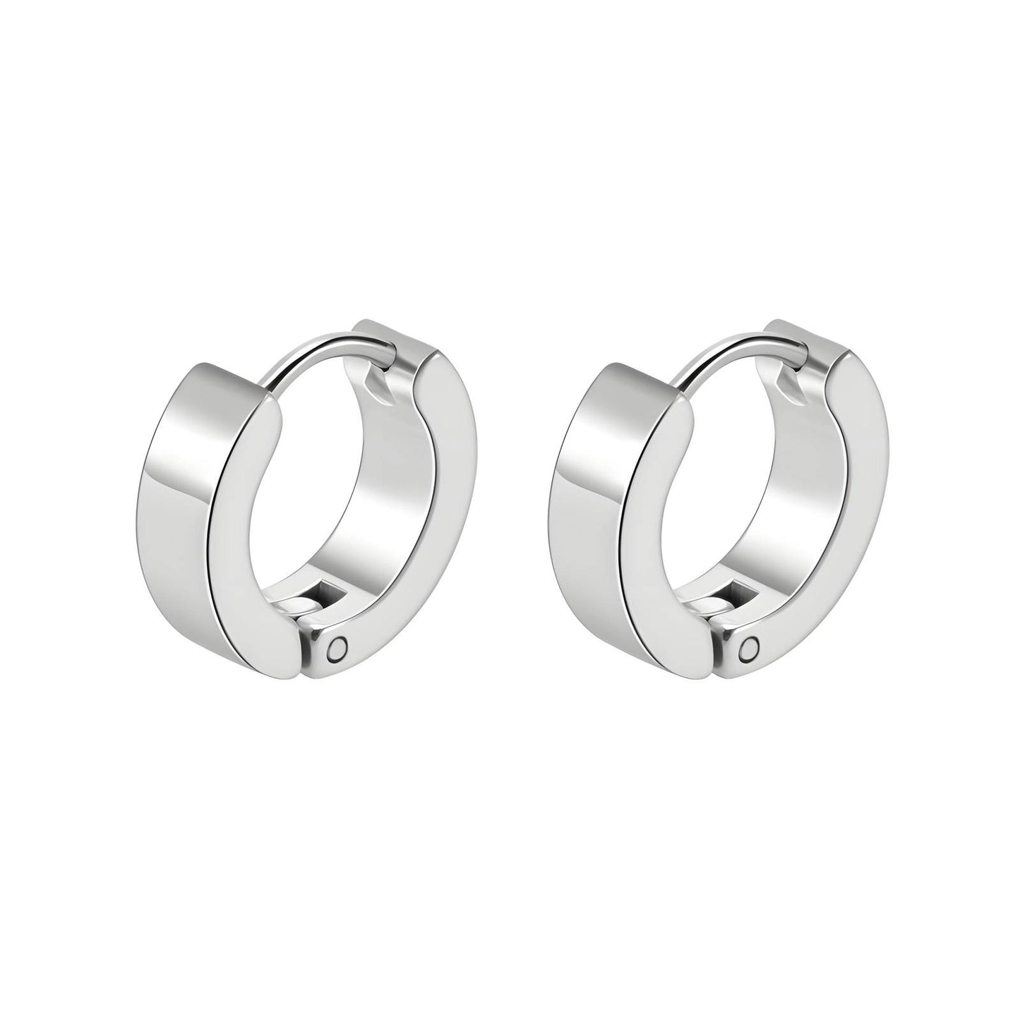 Stainless Steel Hoop Earrings, Intensity - The Best Accessory