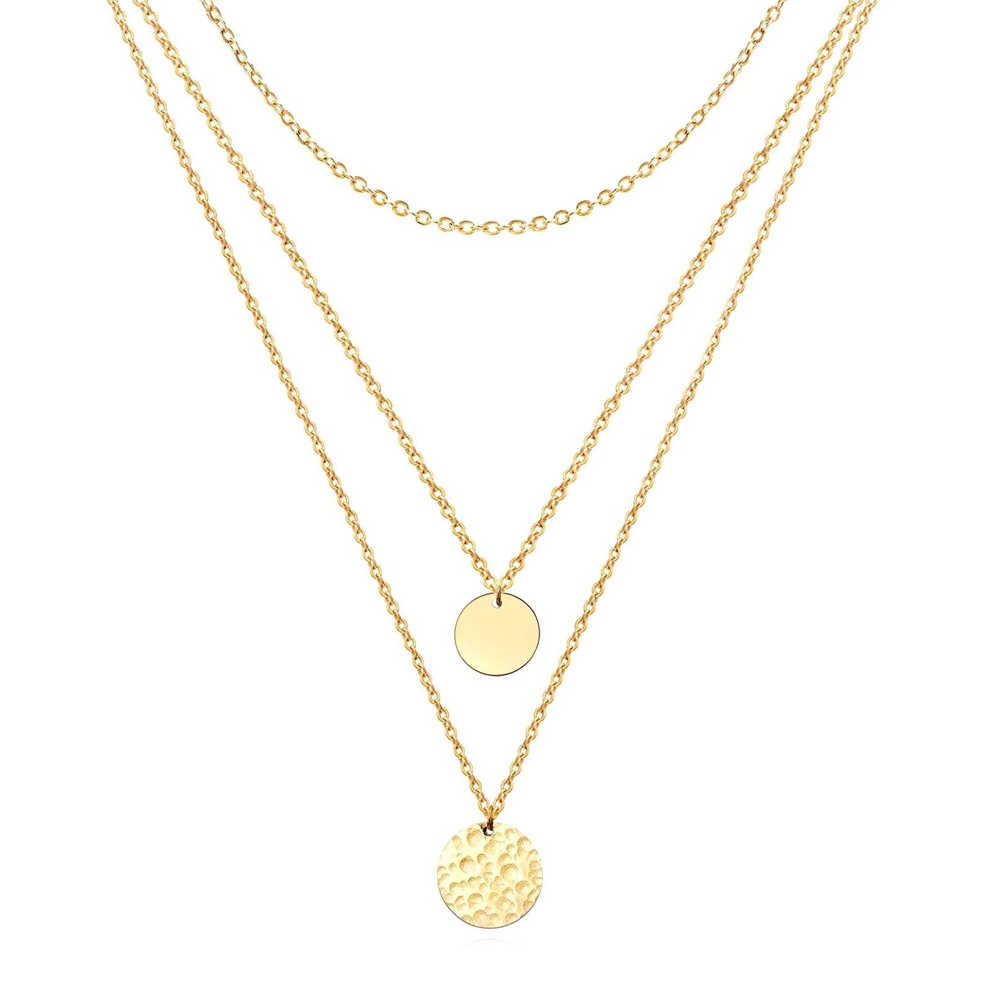 18K gold plated Stainless steel necklace, Intensity - The Best Accessory