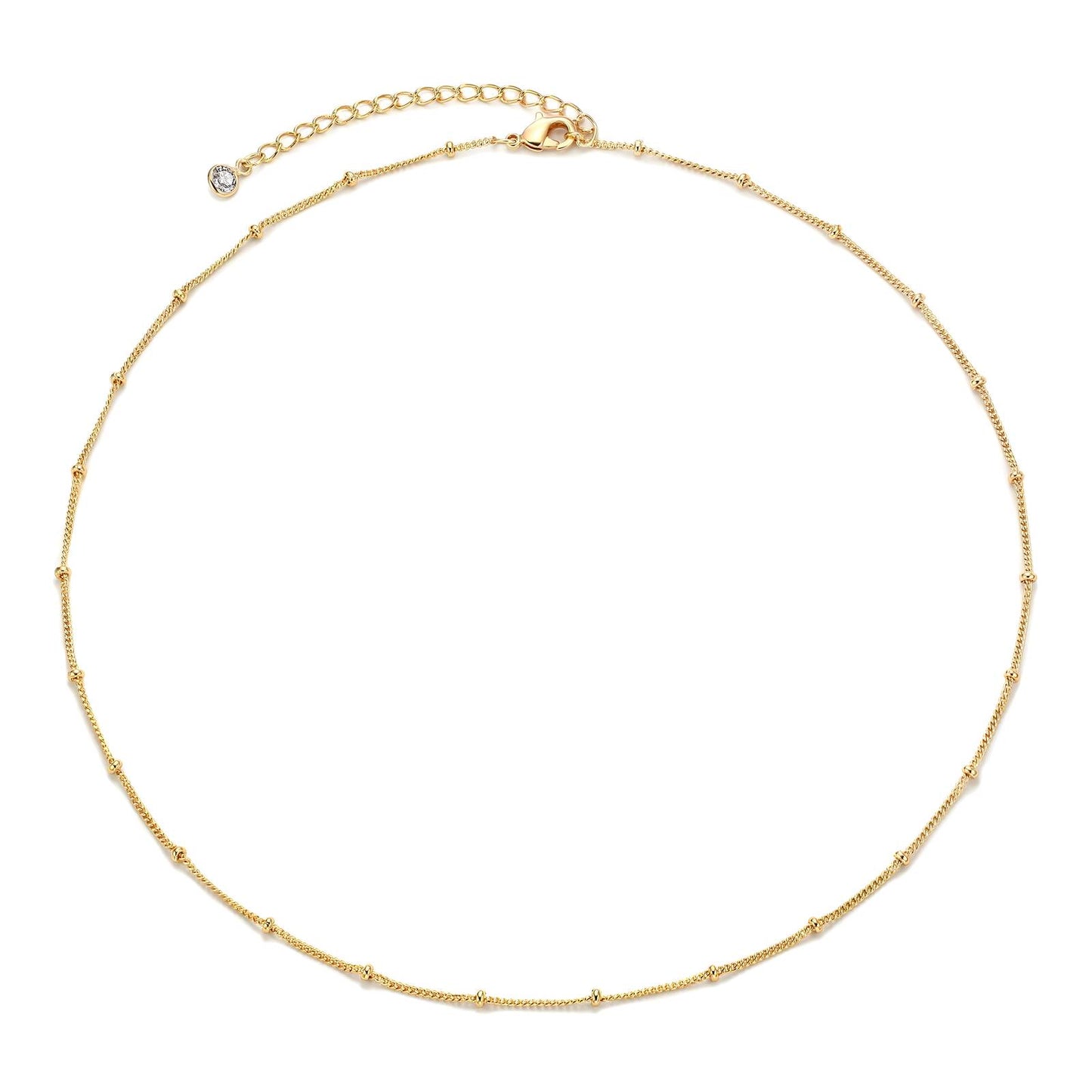 18K gold plated Stainless steel necklace, Intensity - The Best Accessory