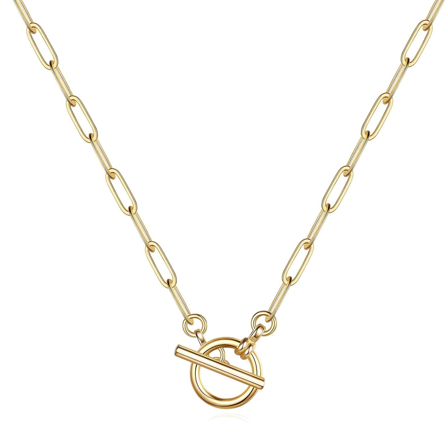 18K gold plated Stainless steel necklace, Intensity - The Best Accessory
