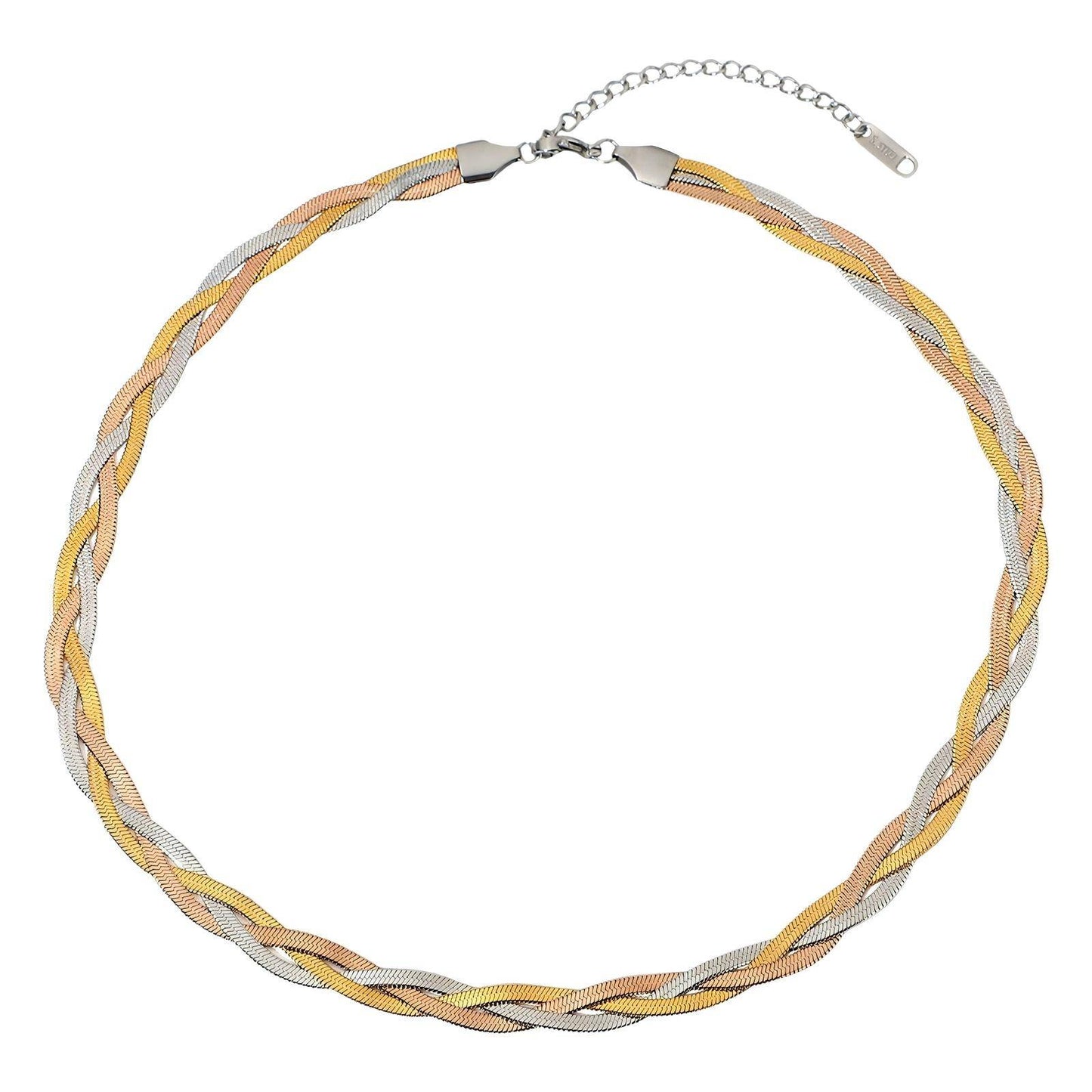 18K gold plated Stainless steel necklace, Intensity - The Best Accessory