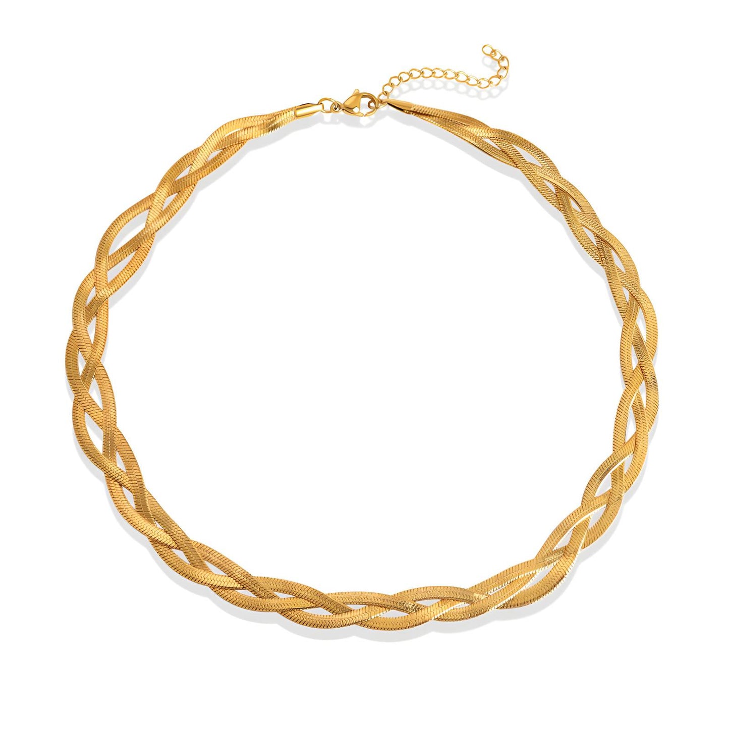 18K gold plated Stainless steel necklace, Intensity - The Best Accessory