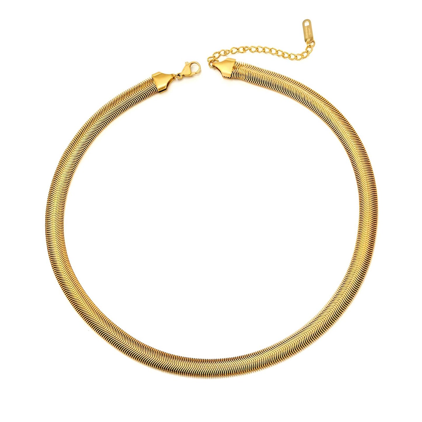 18K gold plated Stainless steel necklace, Intensity - The Best Accessory