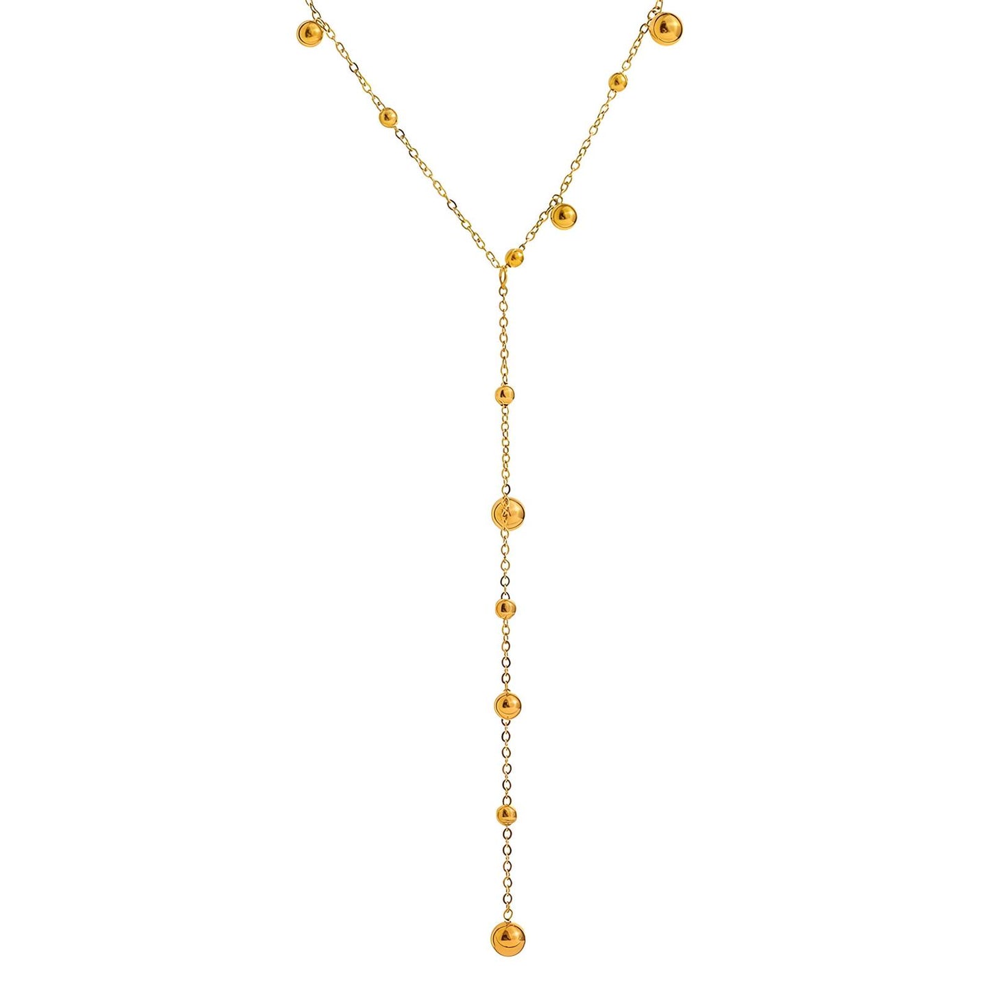 18K gold plated Stainless steel necklace, Intensity - The Best Accessory
