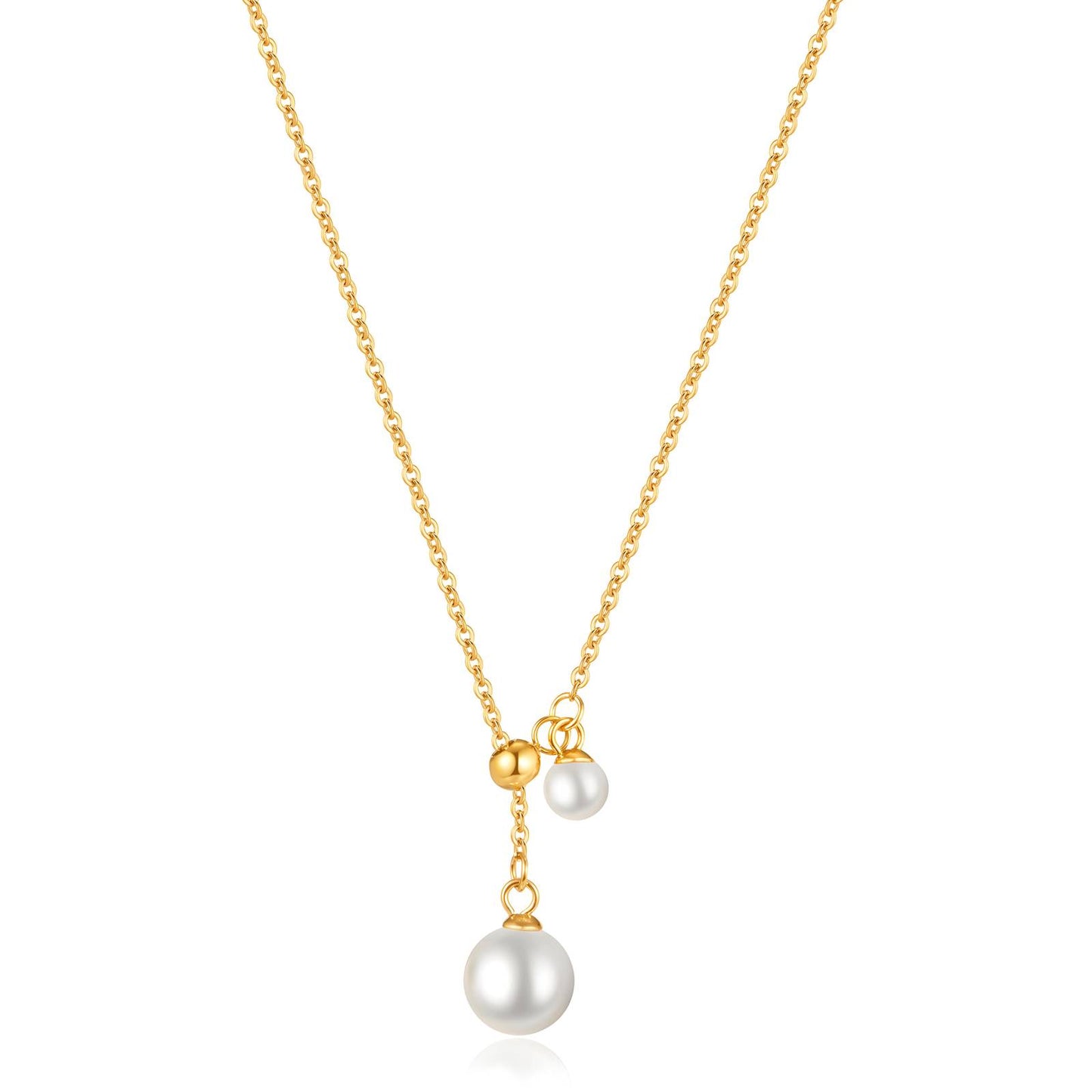 18K gold plated Stainless steel necklace, Intensity - The Best Accessory