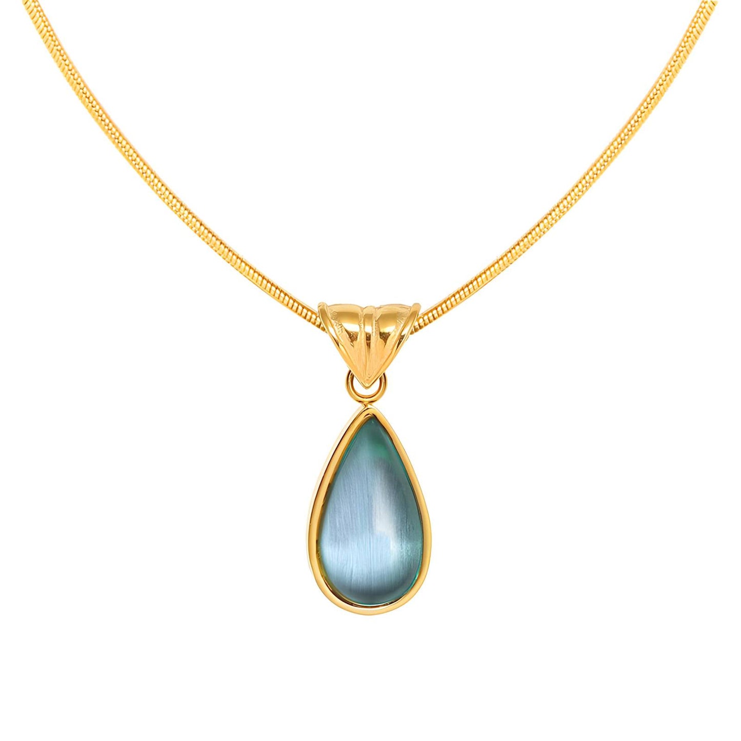 18K gold plated Stainless steel necklace, Intensity - The Best Accessory