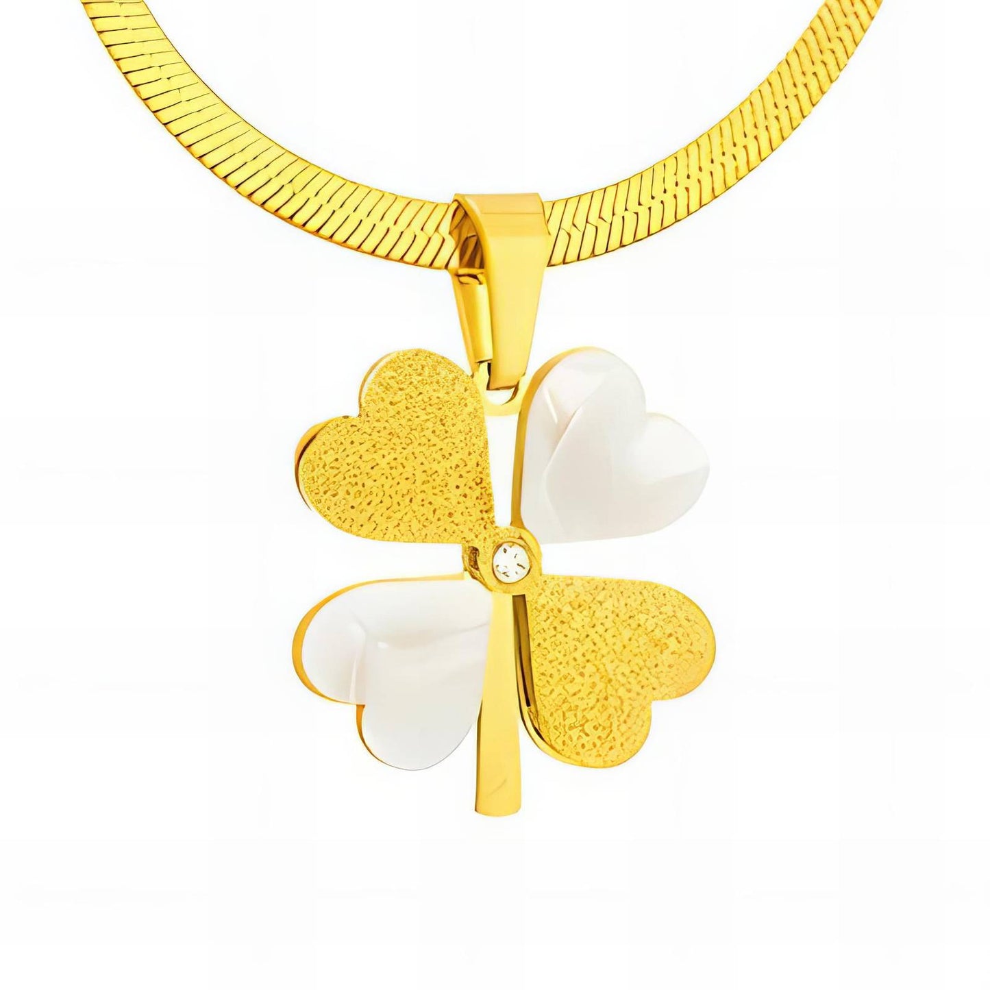 18K gold plated Stainless steel necklace, Intensity - The Best Accessory