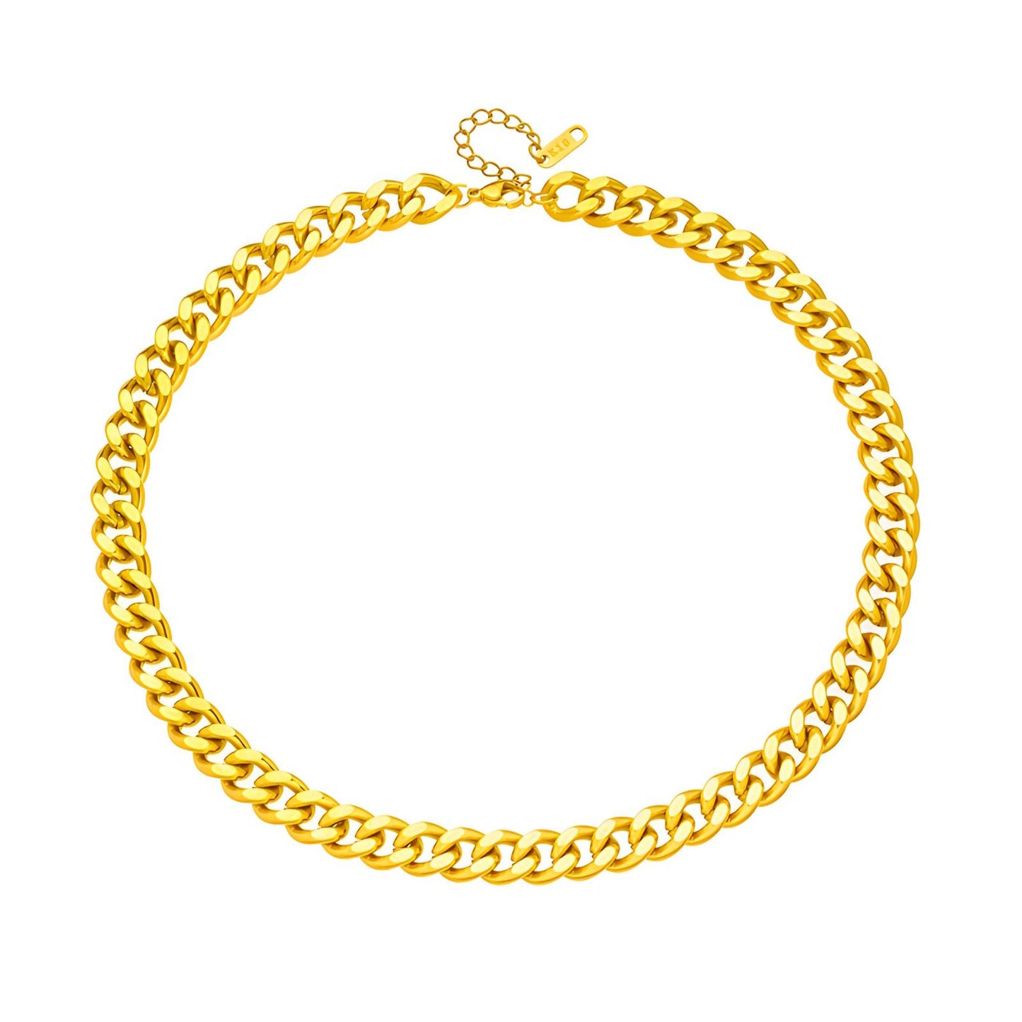 18K gold plated Stainless steel necklace, Intensity - The Best Accessory