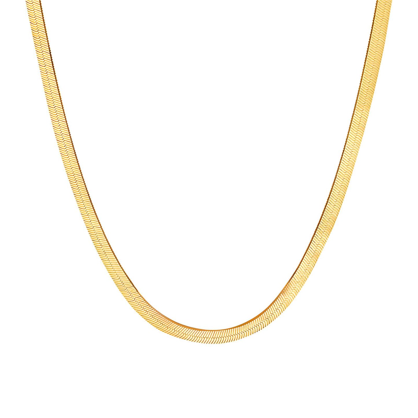 18K gold plated Stainless steel necklace, Intensity - The Best Accessory