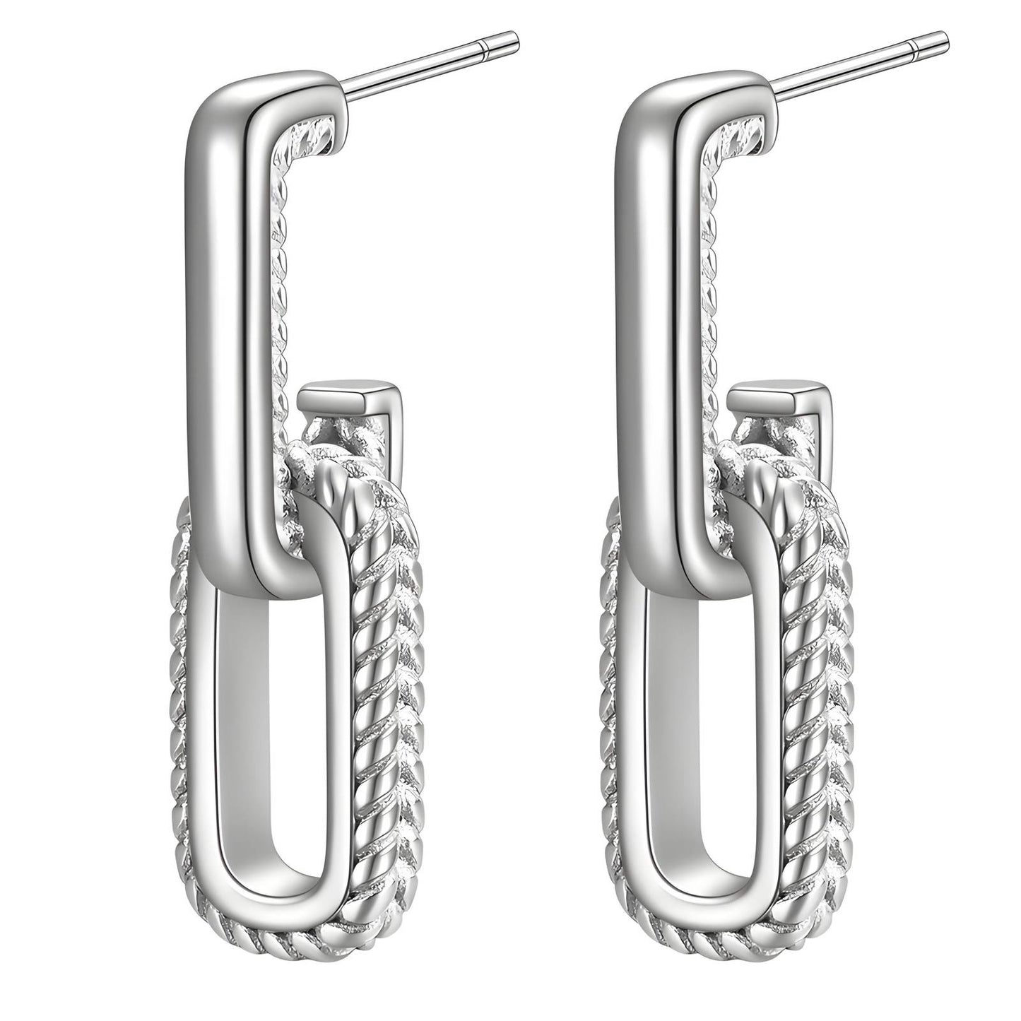 Stainless Steel Drop Earrings, Intensity - The Best Accessory