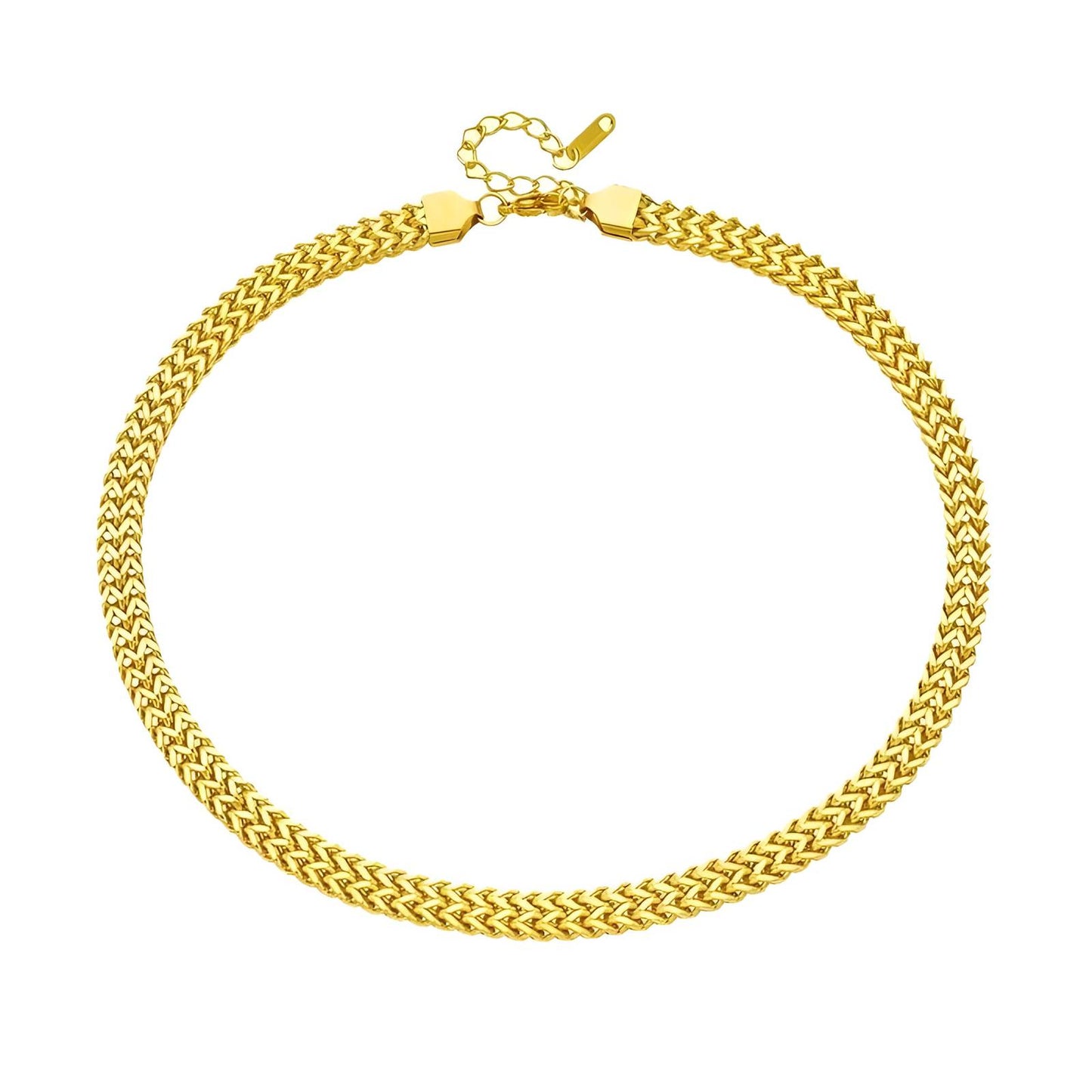 18K gold plated Stainless steel necklace, Intensity - The Best Accessory