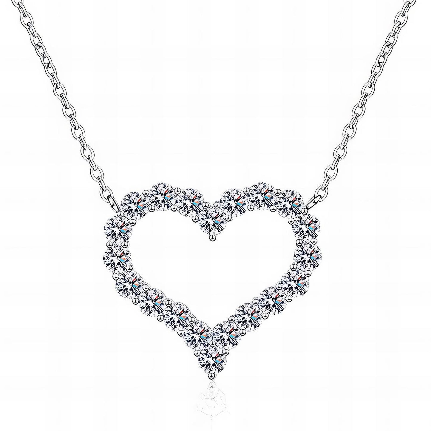 Stainless steel Heart necklace, Intensity - The Best Accessory