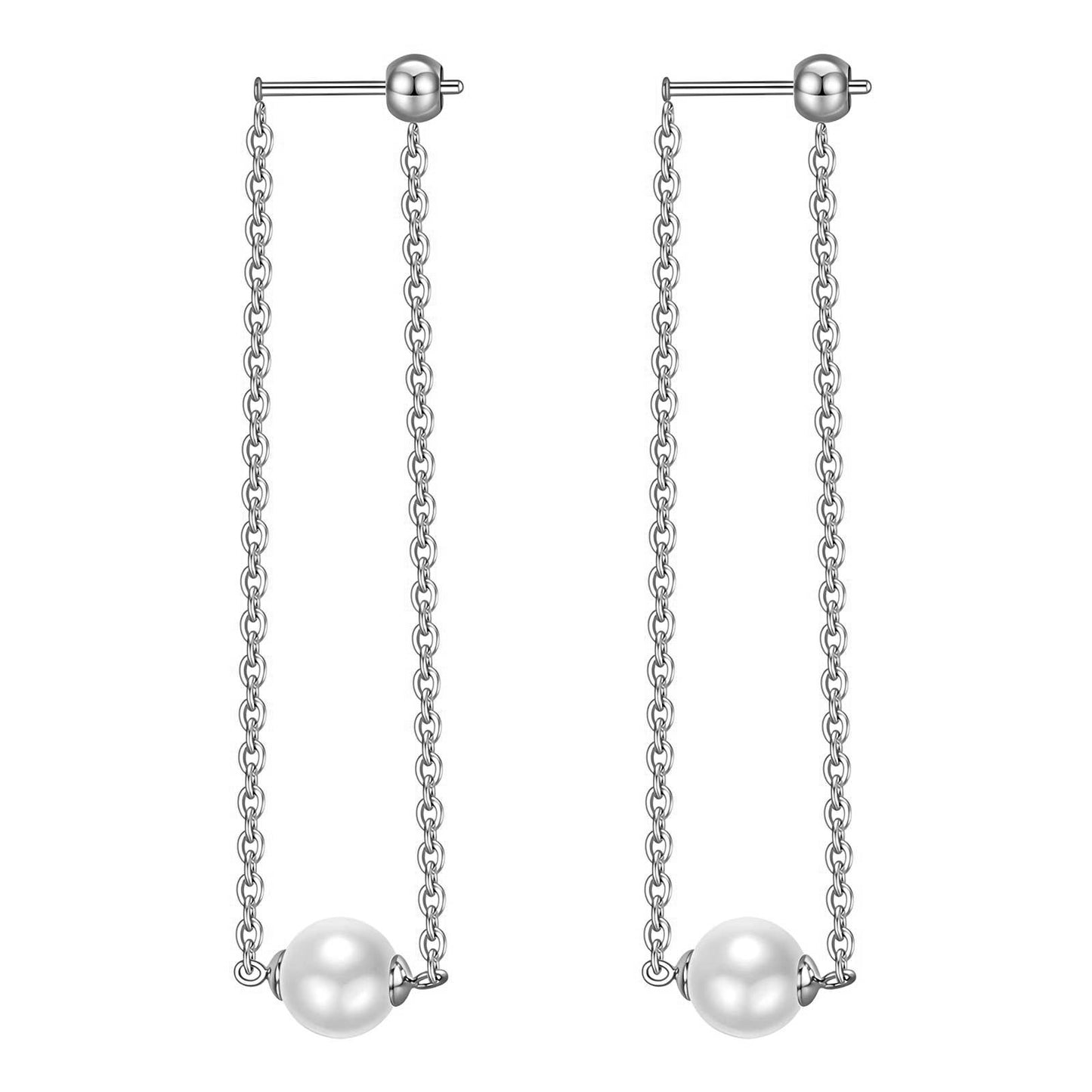Stainless Steel Drop Earrings, Intensity - The Best Accessory
