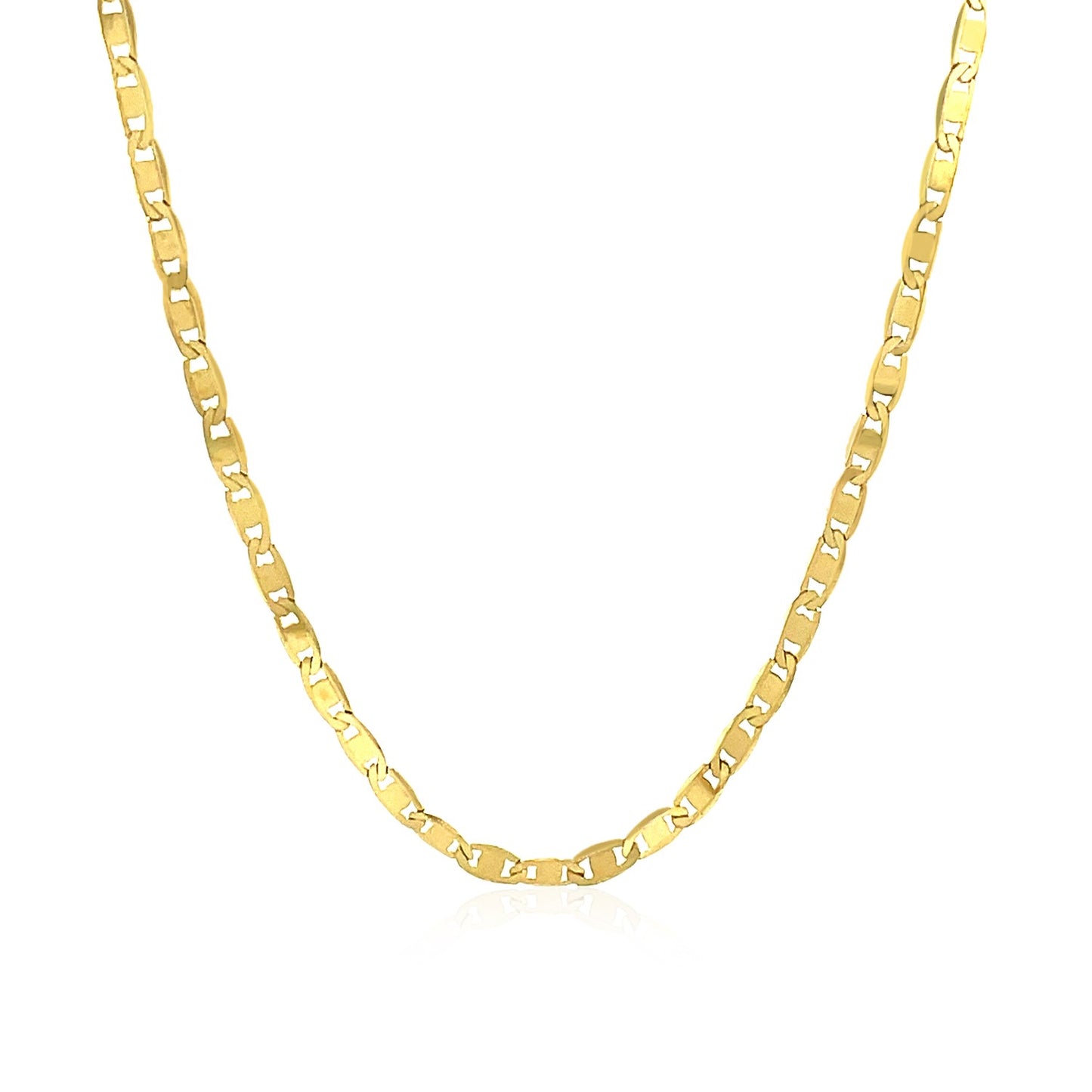 10k Yellow Gold Mariner Link Chain (2.30 mm) - The Best Accessory