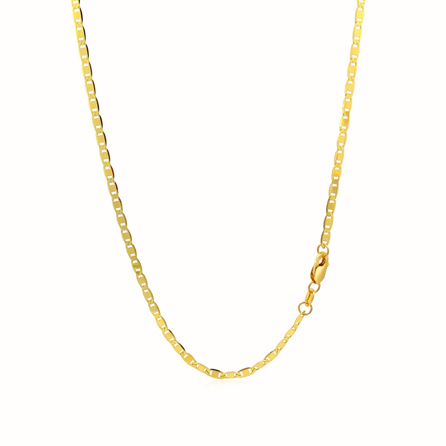10k Yellow Gold Mariner Link Chain (2.30 mm) - The Best Accessory