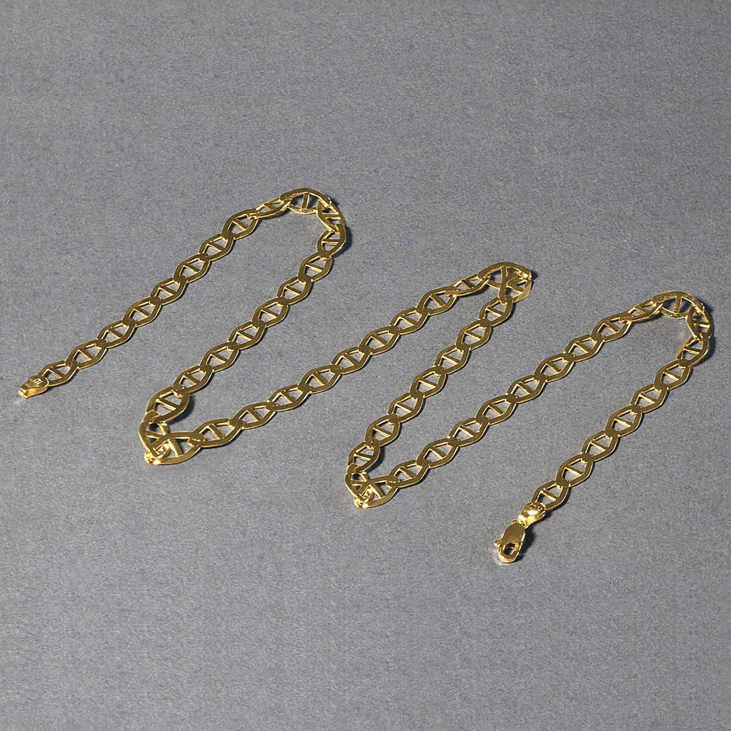 14k Yellow Gold Mariner Link Chain (6.30 mm) - The Best Accessory