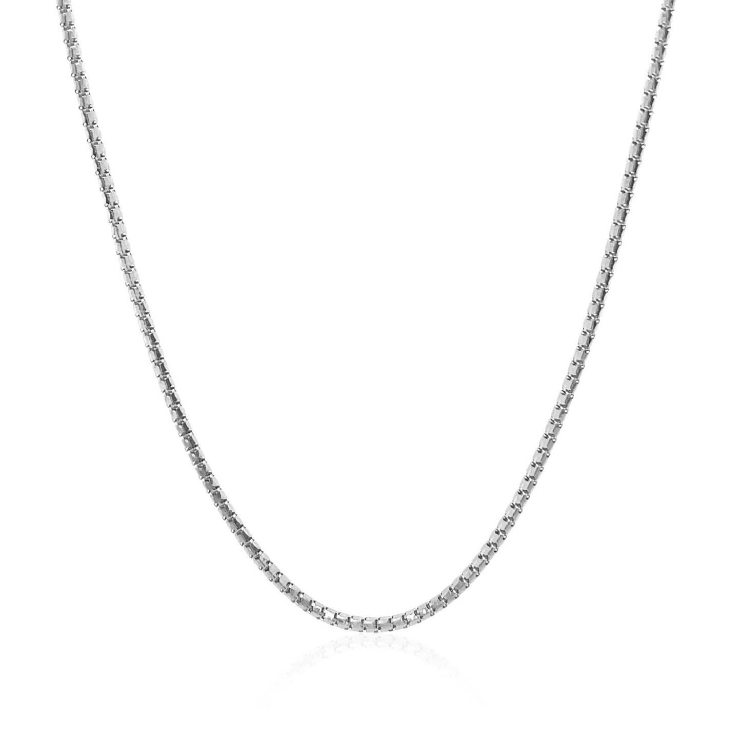 14k White Gold Ice Chain (1.30 mm) - The Best Accessory