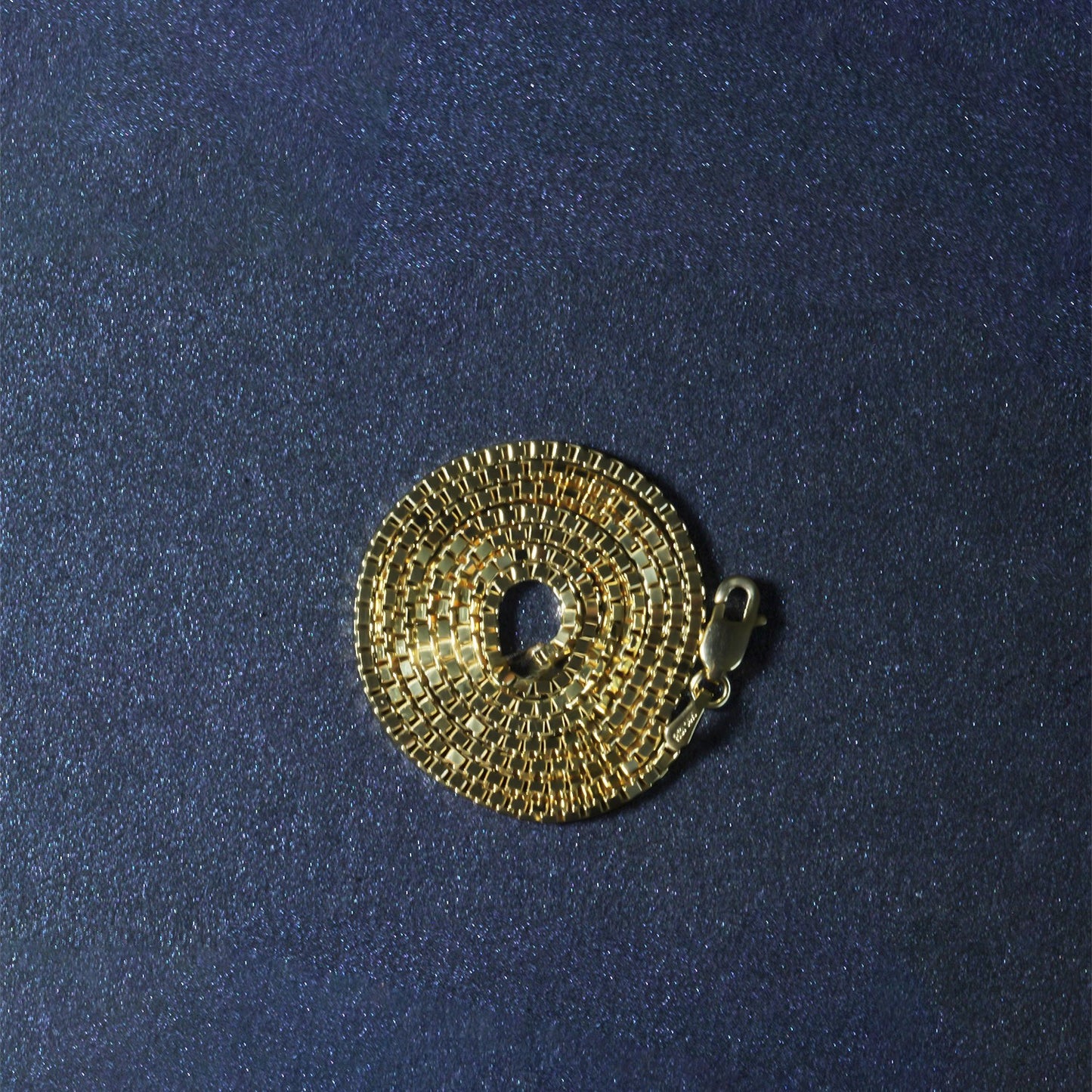 14k Yellow Gold Classic Box Chain (1.4 mm) - The Best Accessory