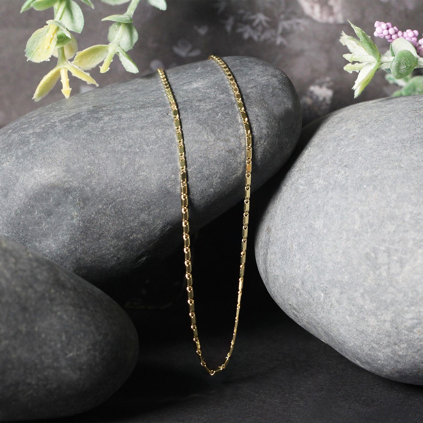 14k Yellow Gold Lumina Pendant Chain (1.00 mm) - The Best Accessory