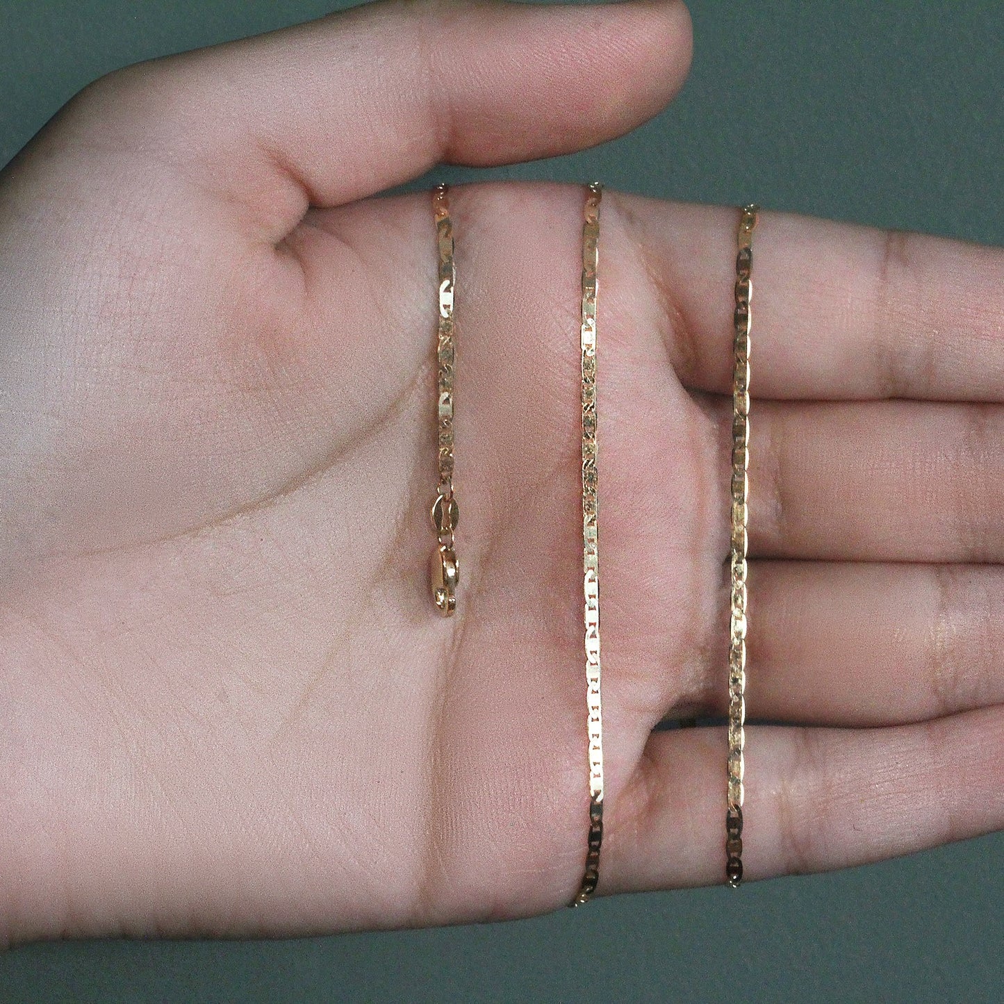 14k Yellow Gold Mariner Link Chain (1.70 mm) - The Best Accessory