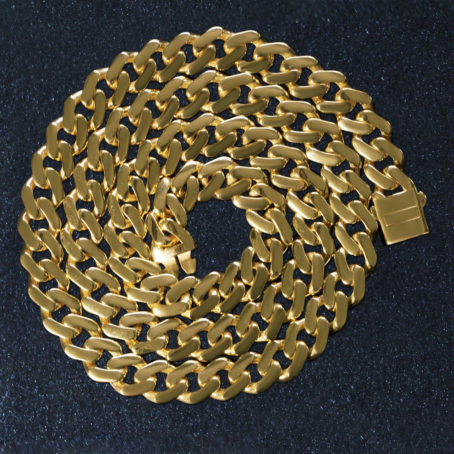 14k Yellow Gold 22 inch Polished Curb Chain Necklace - The Best Accessory