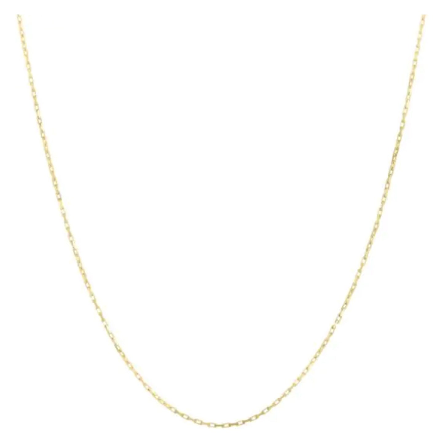 14k Yellow Gold French Cable Chain (1.30 mm) - The Best Accessory