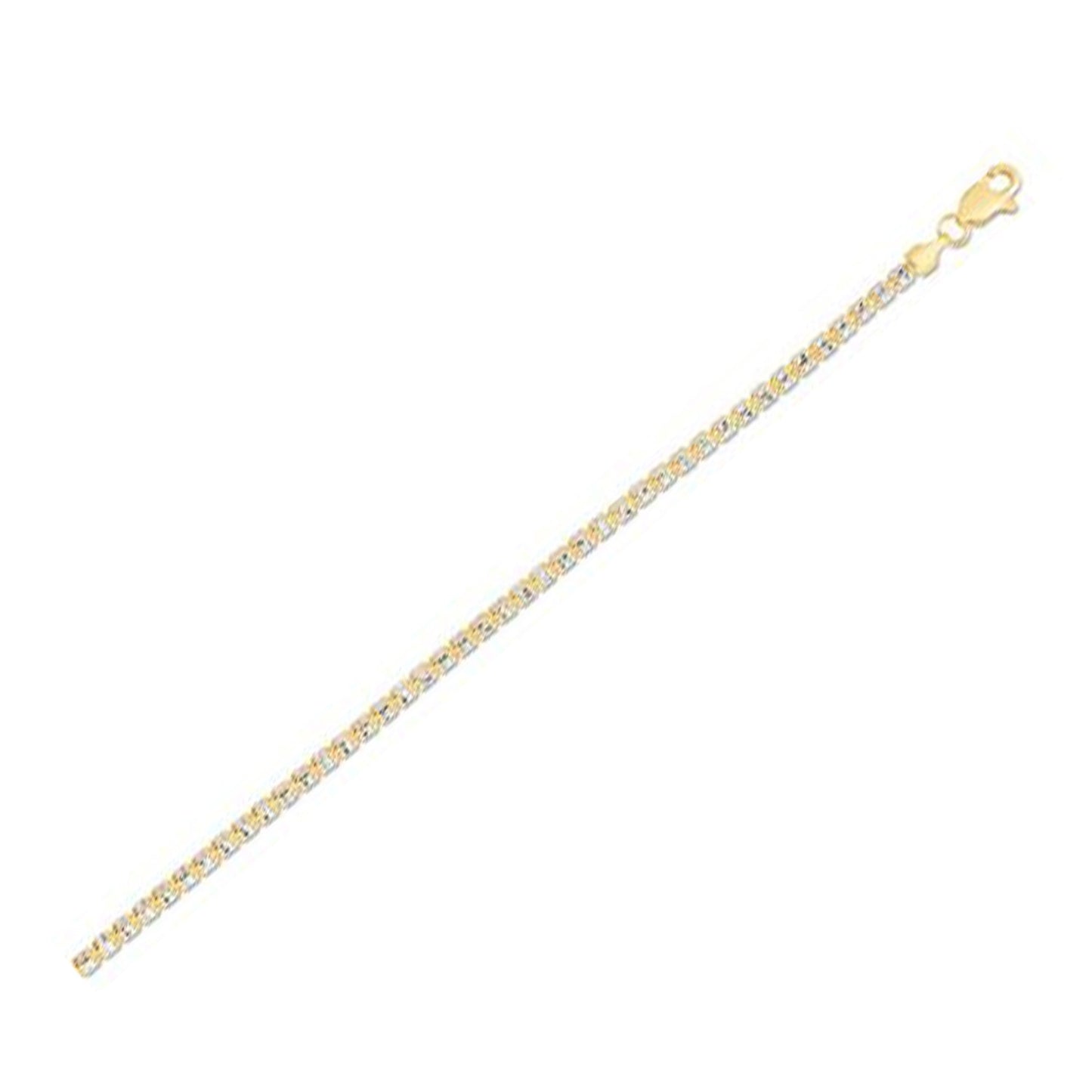 Ice Barrel Chain in 14k Yellow Gold (2.70 mm) - The Best Accessory