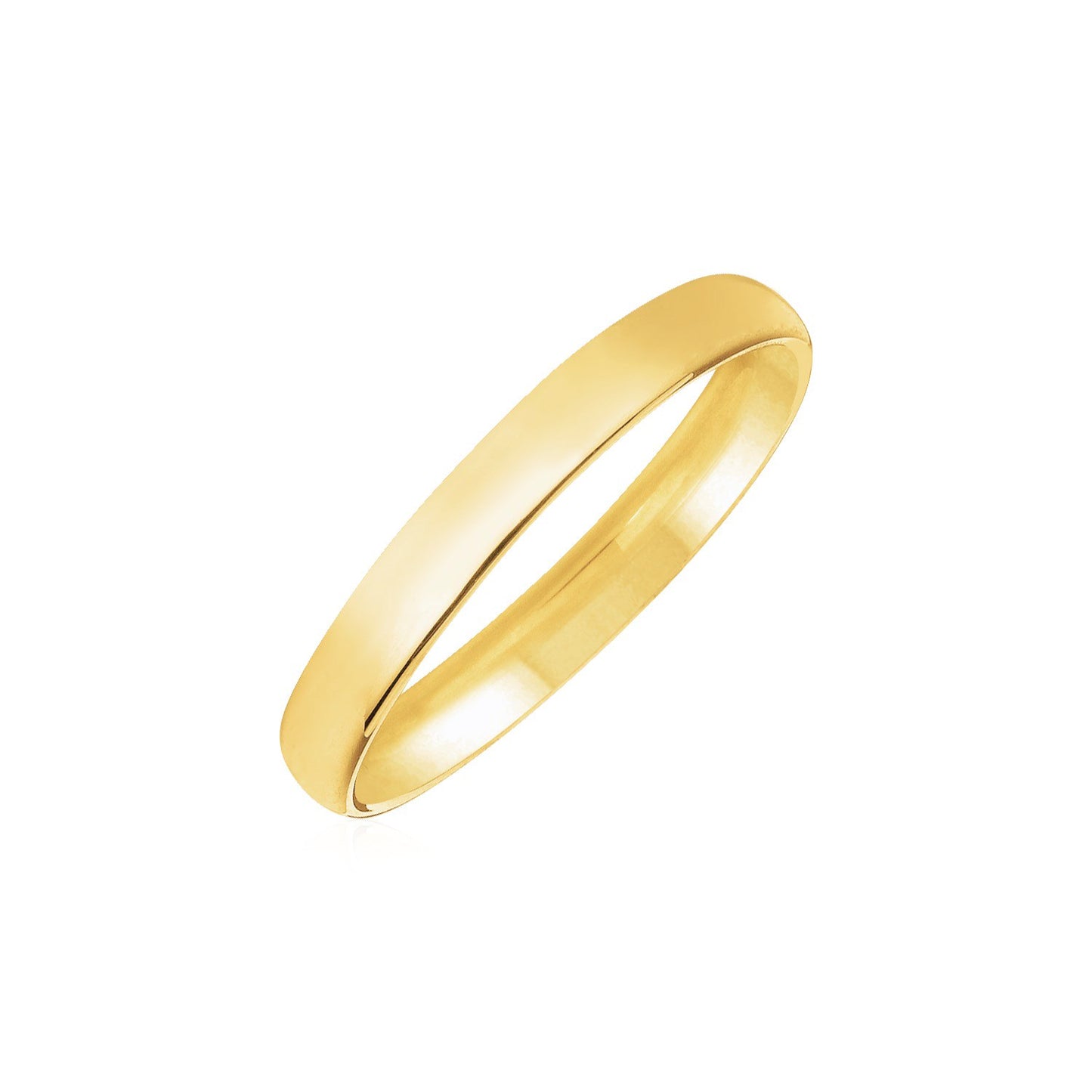 14k Yellow Gold Comfort Fit Wedding Band(3.00 mm) - The Best Accessory