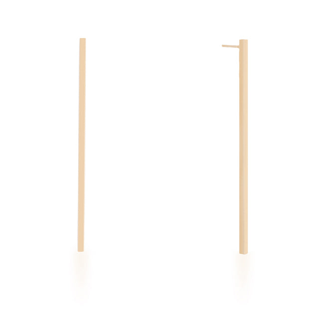 Carolee Gold Stainless Steel Line Drop Earrings - The Best Accessory