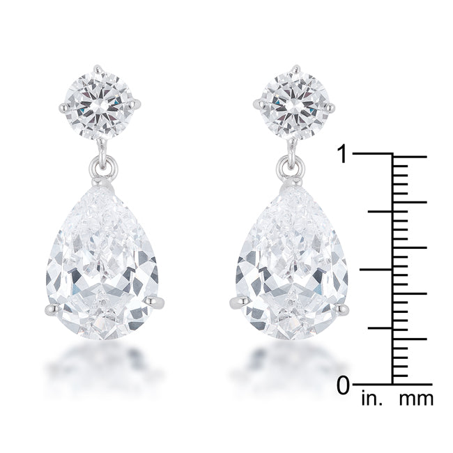 Shimmering CZ Earrings - The Best Accessory