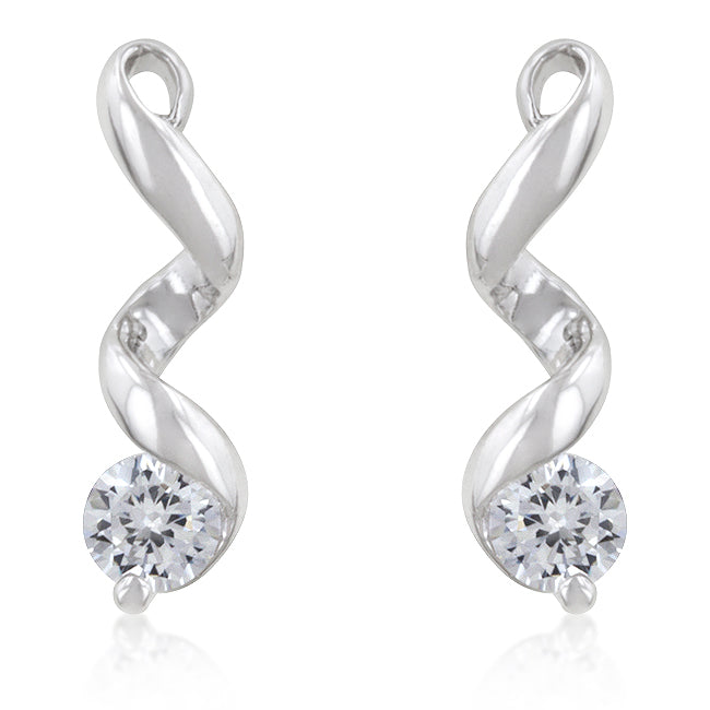 Solitaire Drop Earrings - The Best Accessory
