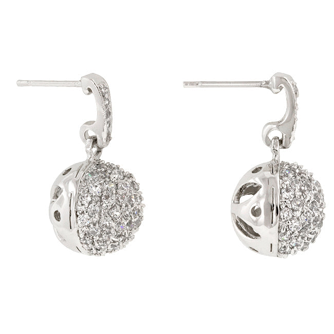 CZ Ball Dangle Earrings - The Best Accessory