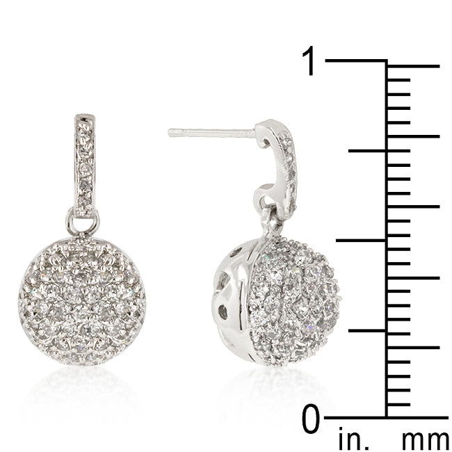 CZ Ball Dangle Earrings - The Best Accessory