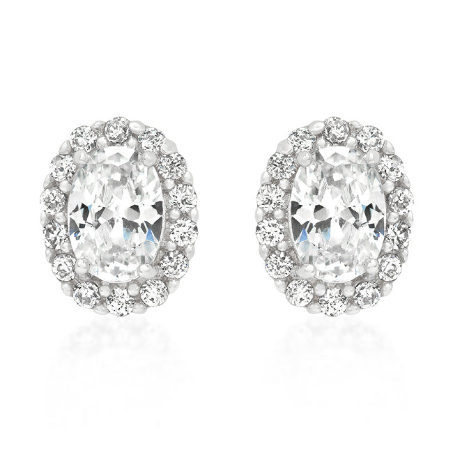 Clear Stone Estate Earrings - The Best Accessory