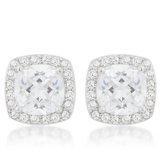 Pave Halo Earrings - The Best Accessory