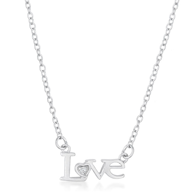 Love Script Necklace - The Best Accessory