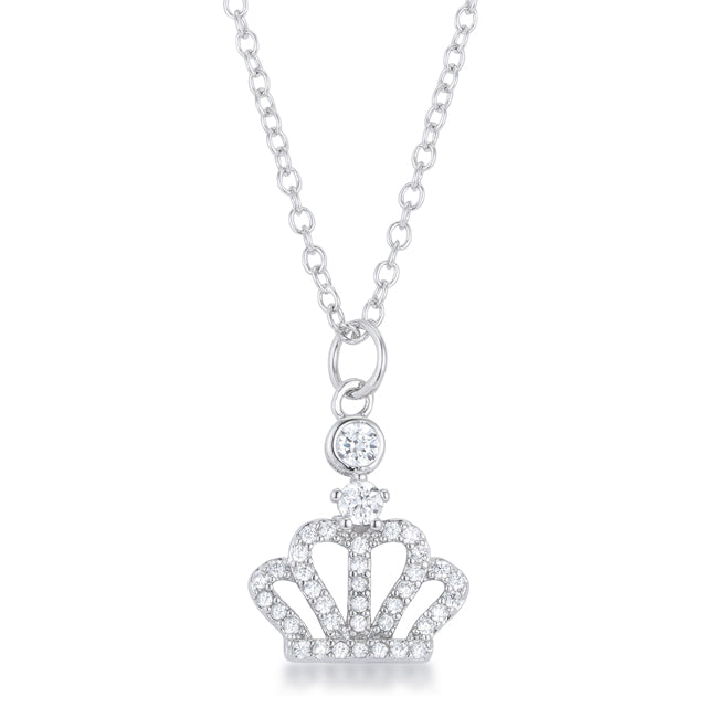 Tabitha 0.5 ct Crown Pendant - The Best Accessory