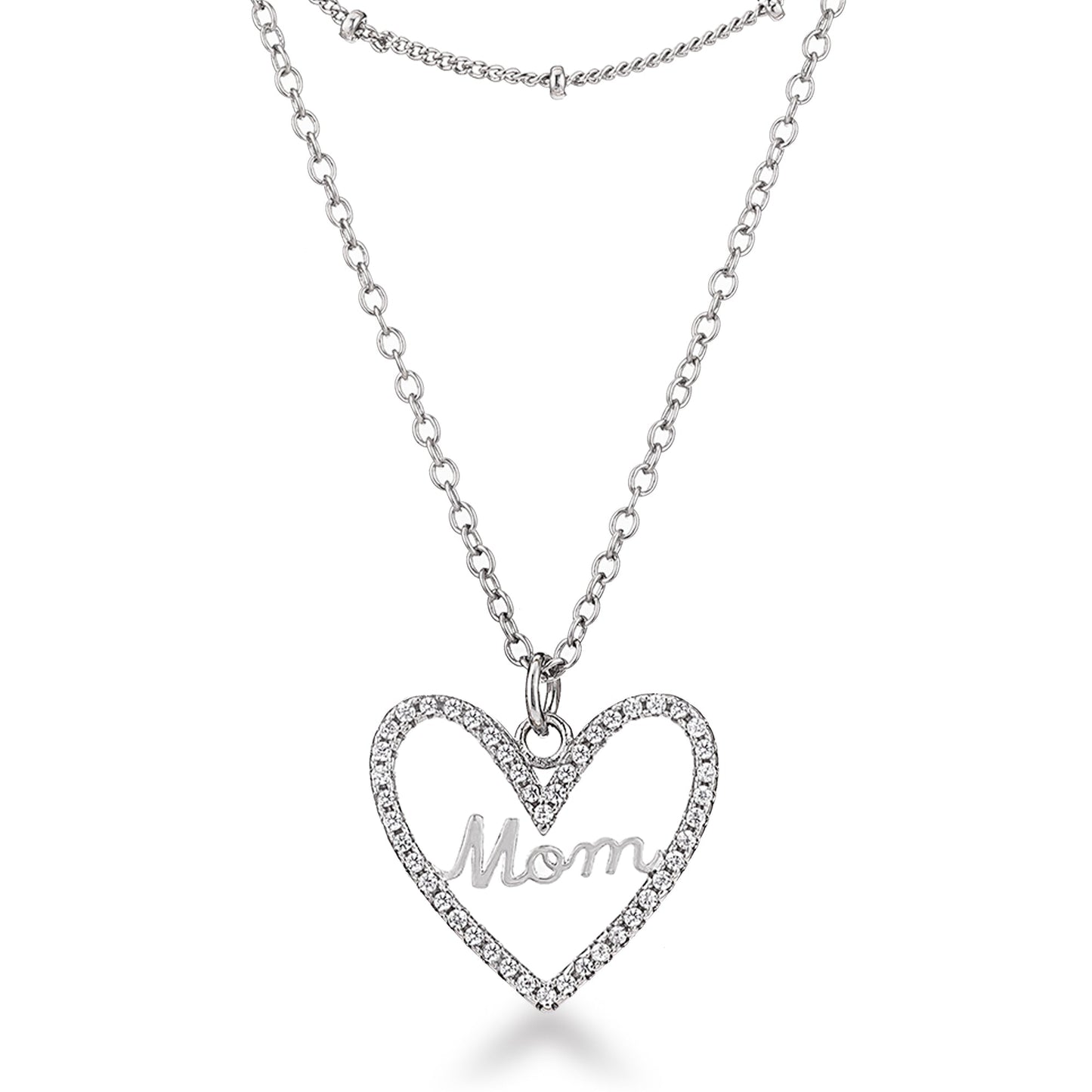 Elegant Layered Mom Necklace - The Best Accessory