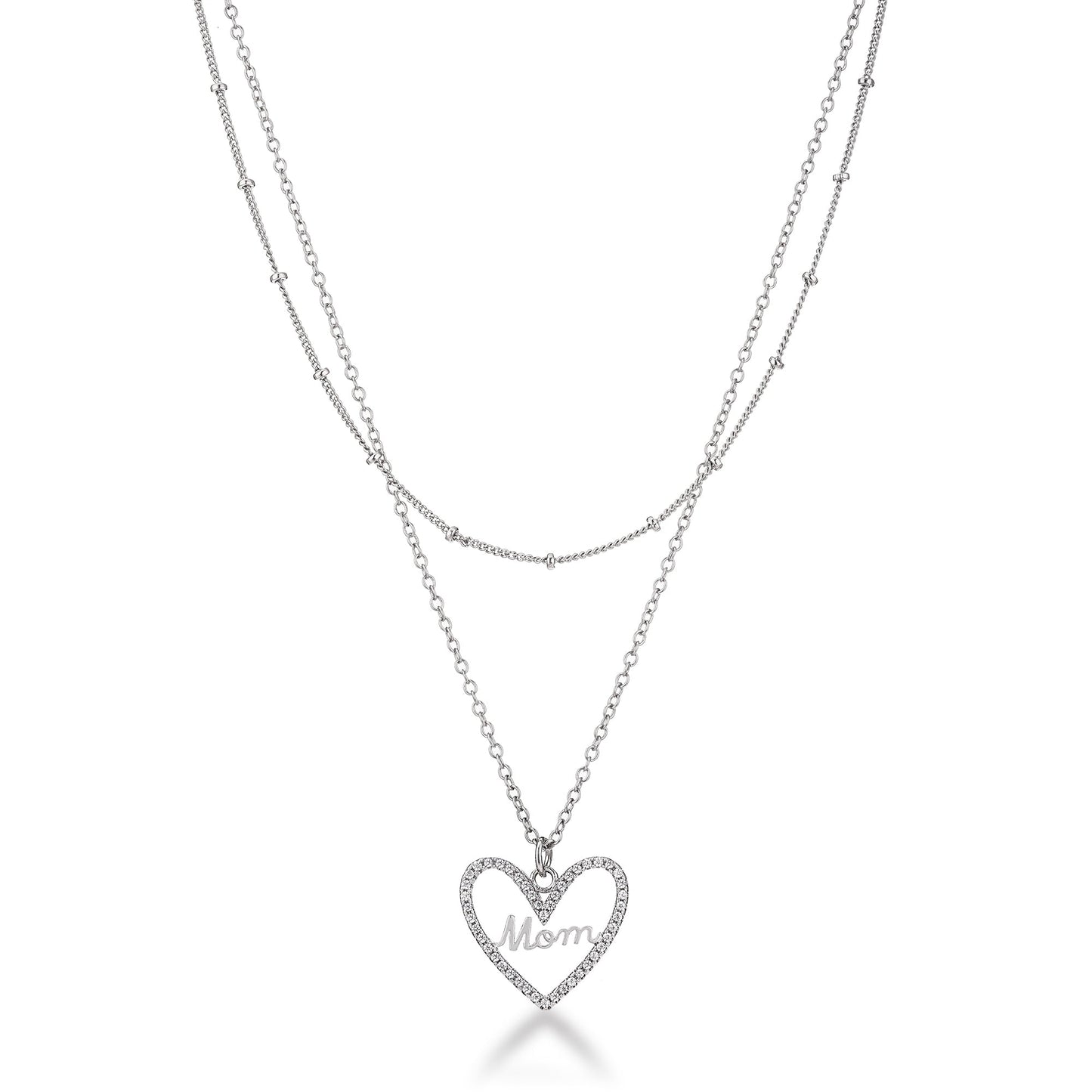 Elegant Layered Mom Necklace - The Best Accessory