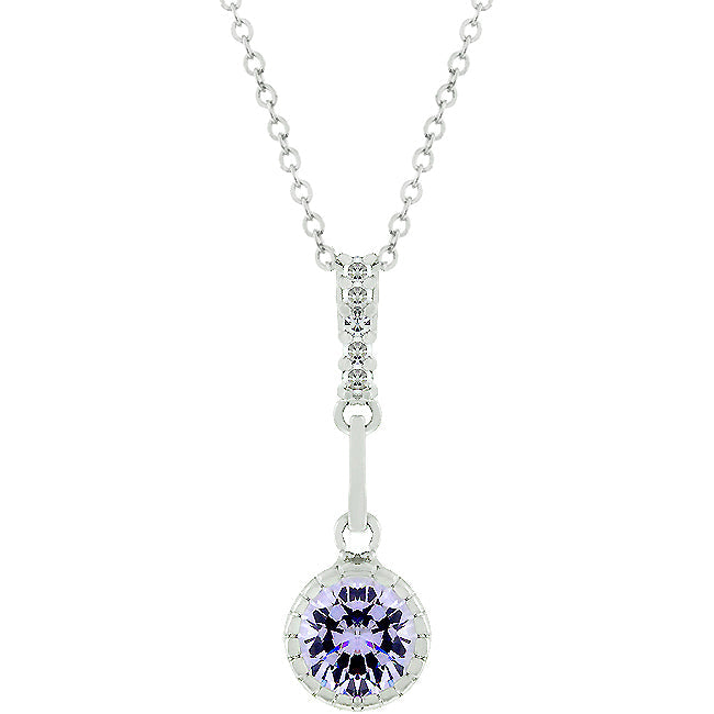 Lavender Drop Pendant - The Best Accessory