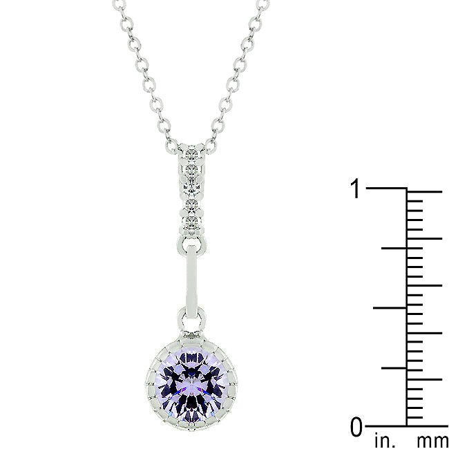 Lavender Drop Pendant - The Best Accessory