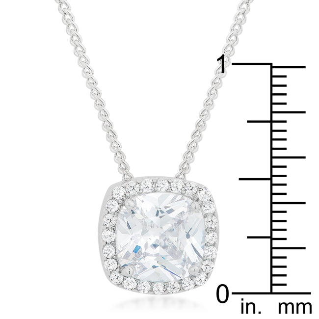 Pave Halo Pendant - The Best Accessory