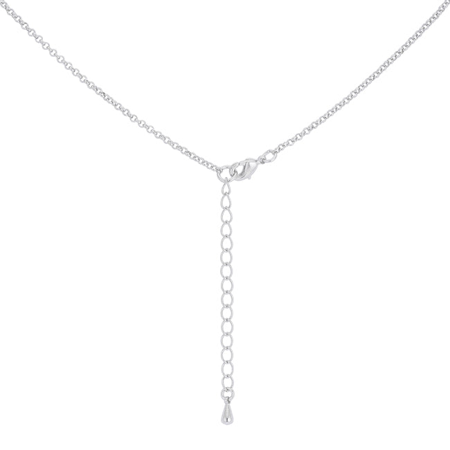 Two-Tone Three Row Hoop Pendant - The Best Accessory