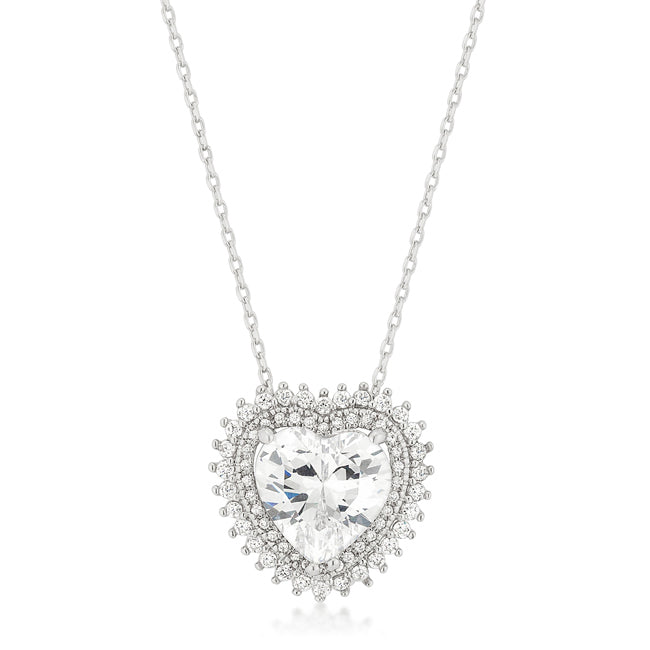 Halo Heart Pendant - The Best Accessory