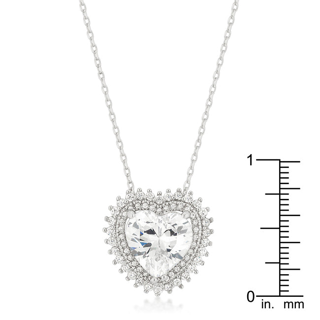 Halo Heart Pendant - The Best Accessory