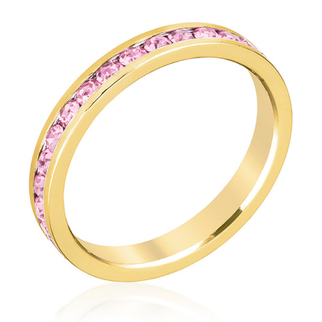 Stylish Stackables Pink Gold Ring - The Best Accessory