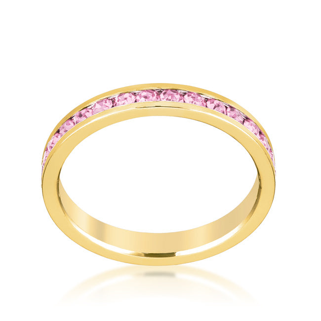Stylish Stackables Pink Gold Ring - The Best Accessory