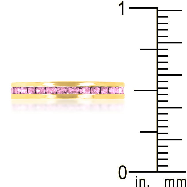 Stylish Stackables Pink Gold Ring - The Best Accessory
