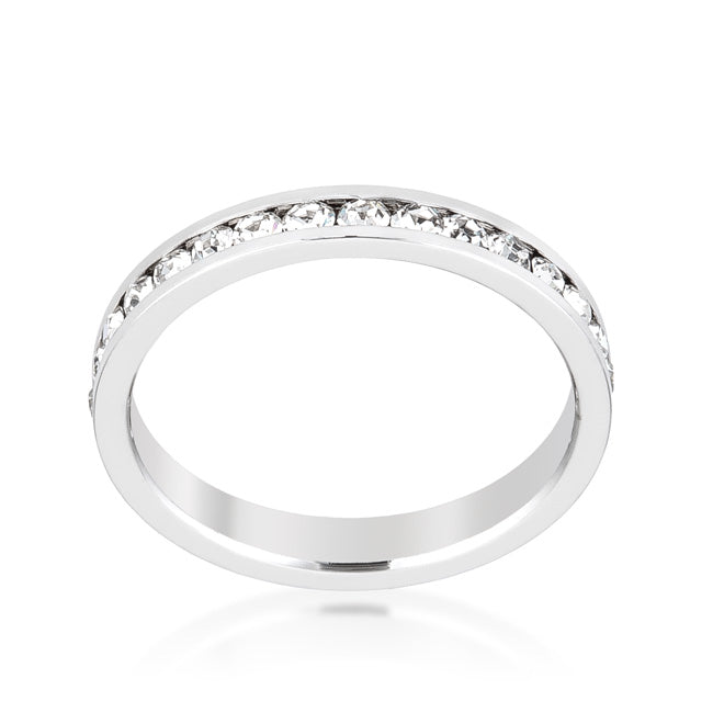 Stylish Stackables Clear Crystal Crystal Ring - The Best Accessory